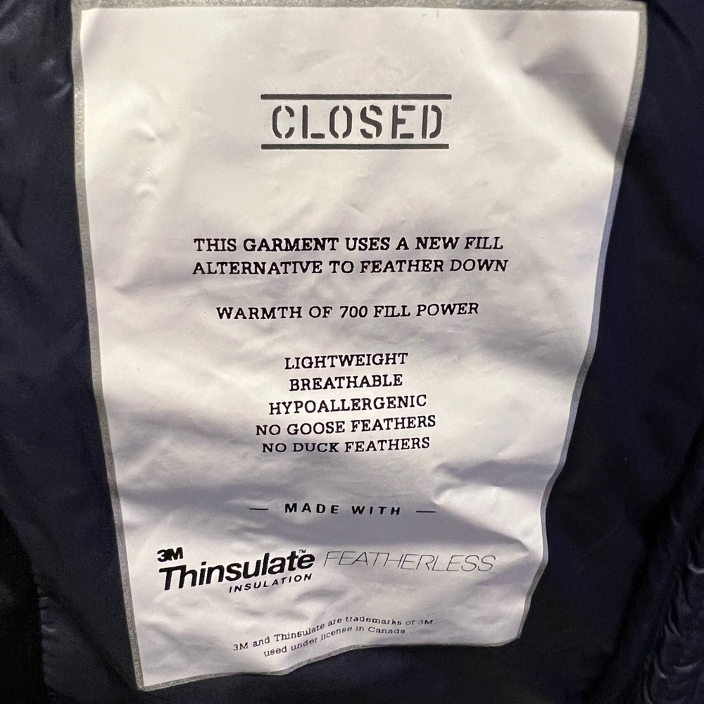 Closed Jacket Size Small Mint Condition - image 7